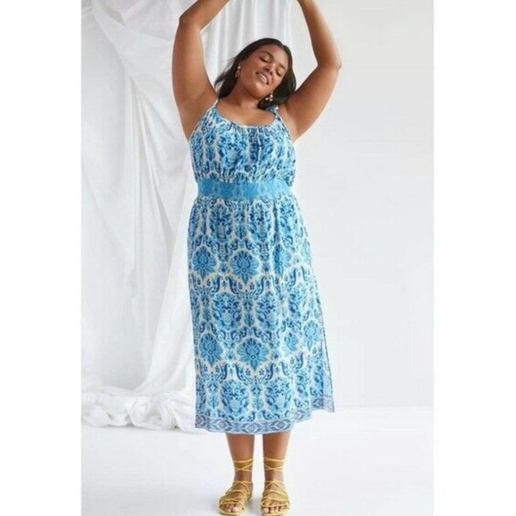 Tracy Reese Baroque Maxi Dress 